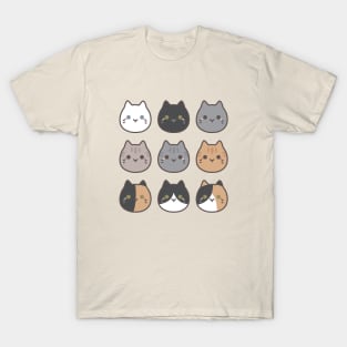 Cat Faces T-Shirt